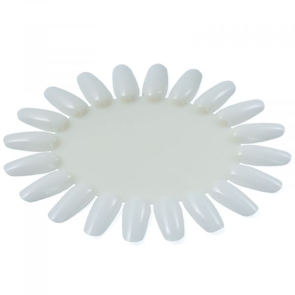 Ромашка для зразків молочна на 20 нігтів