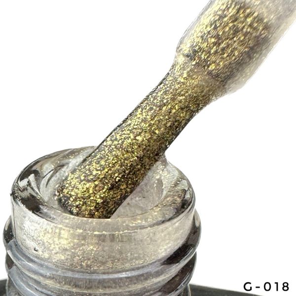 LED Gelelac NEXT G-018 - гель-лак подвійний пігментації, 10,5ml