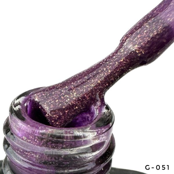 LED Gelelac NEXT G-051 - гель-лак подвійний пігментації, 10,5ml