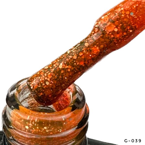 LED Gelelac NEXT G-039 - гель-лак подвійний пігментації, 10,5ml