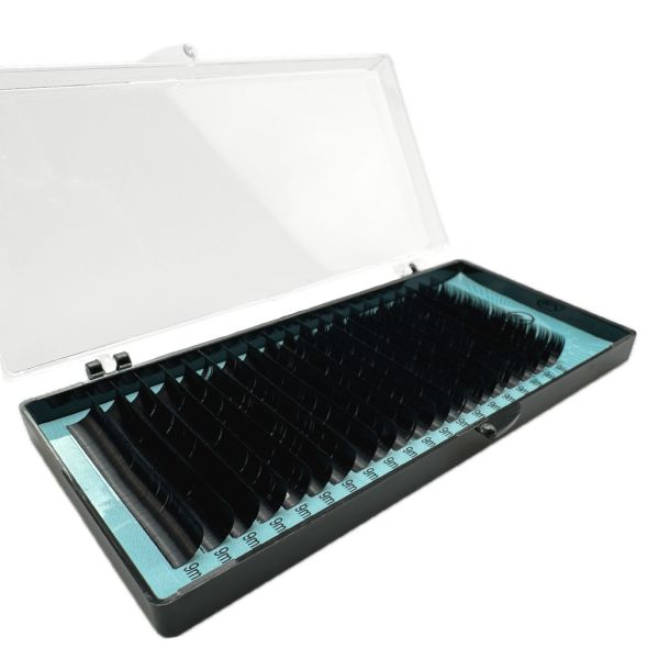 Вії LEX Black Matte 20 lines 0.05 C 9 mm