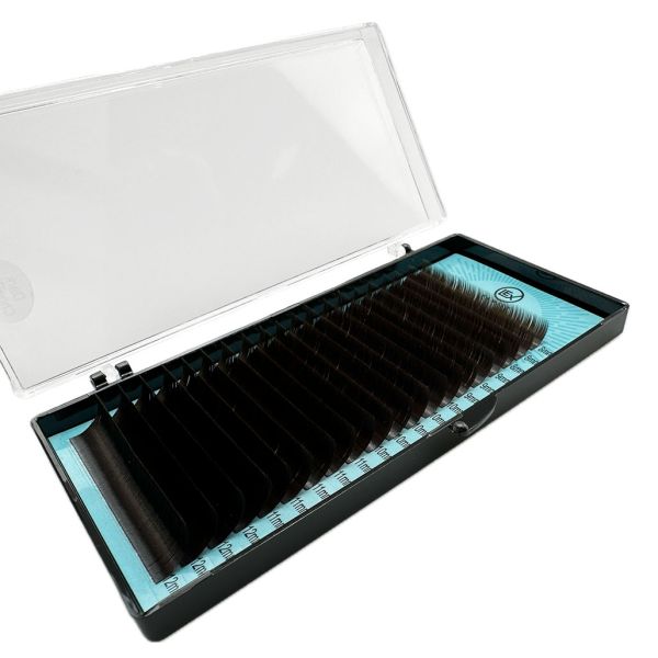 Вії LEX Dark Chocolate MIX 20 lines 0.07 B 8-9-10-11-12mm
