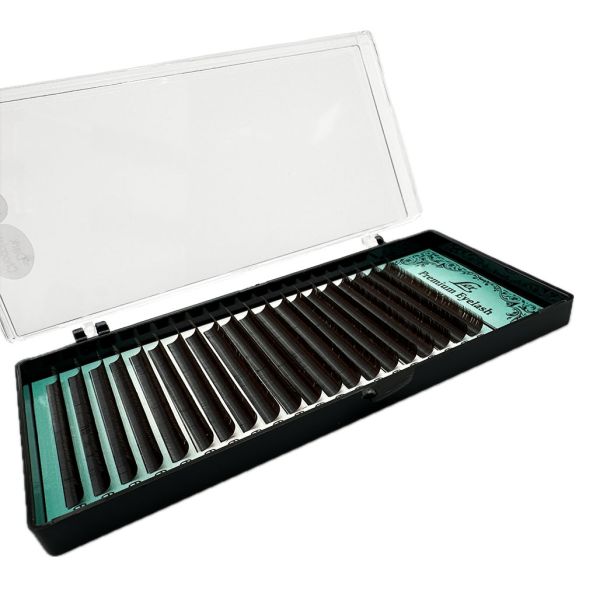 Вії LEX Dark Chocolate 20 lines 0.10 C 6mm