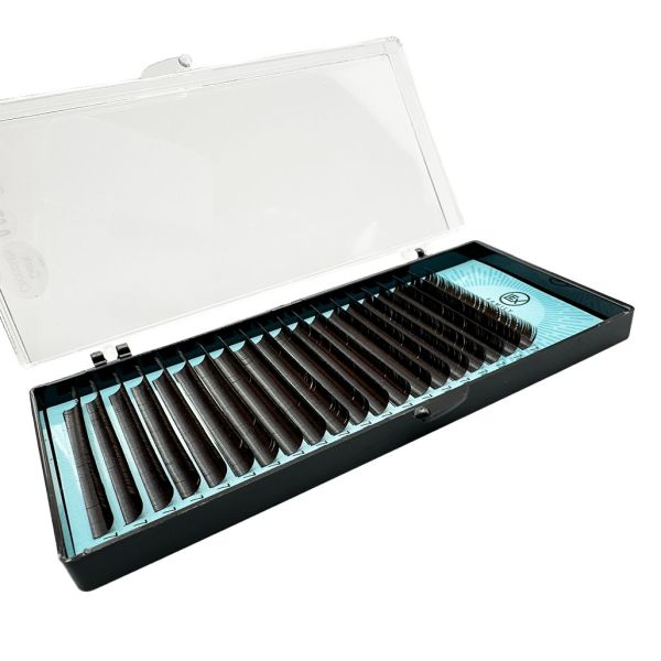 Вії LEX Dark Chocolate 20 lines 0.10 C 7mm