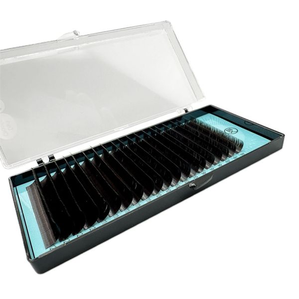 Вії LEX Dark Chocolate MIX 20 lines 0.10 C 8-9-10-11-12mm