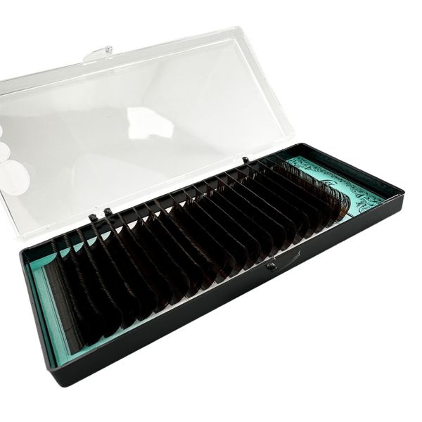 Вії LEX Dark Chocolate 20 lines 0.07 CC 12mm