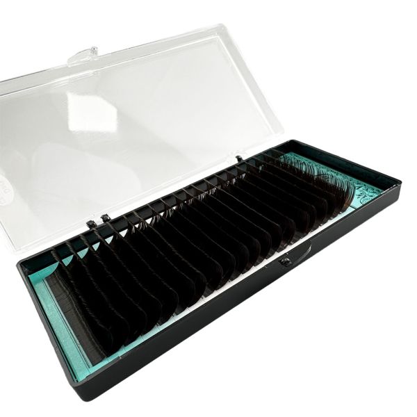 Вії LEX Dark Chocolate 20 lines 0.10 СС 13mm