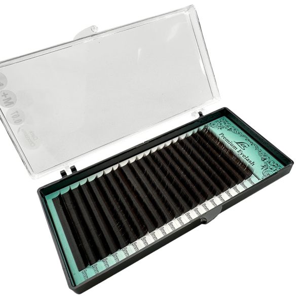 Вії LEX Dark Chocolate 20 lines 0.07 M+ 8mm